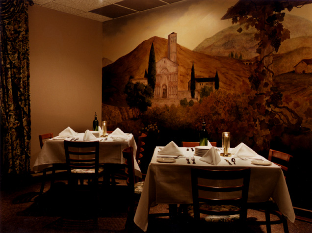 Foyer at Mezzaluna Ristorante